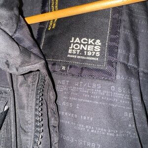 Ski jacket with slight rip on seam